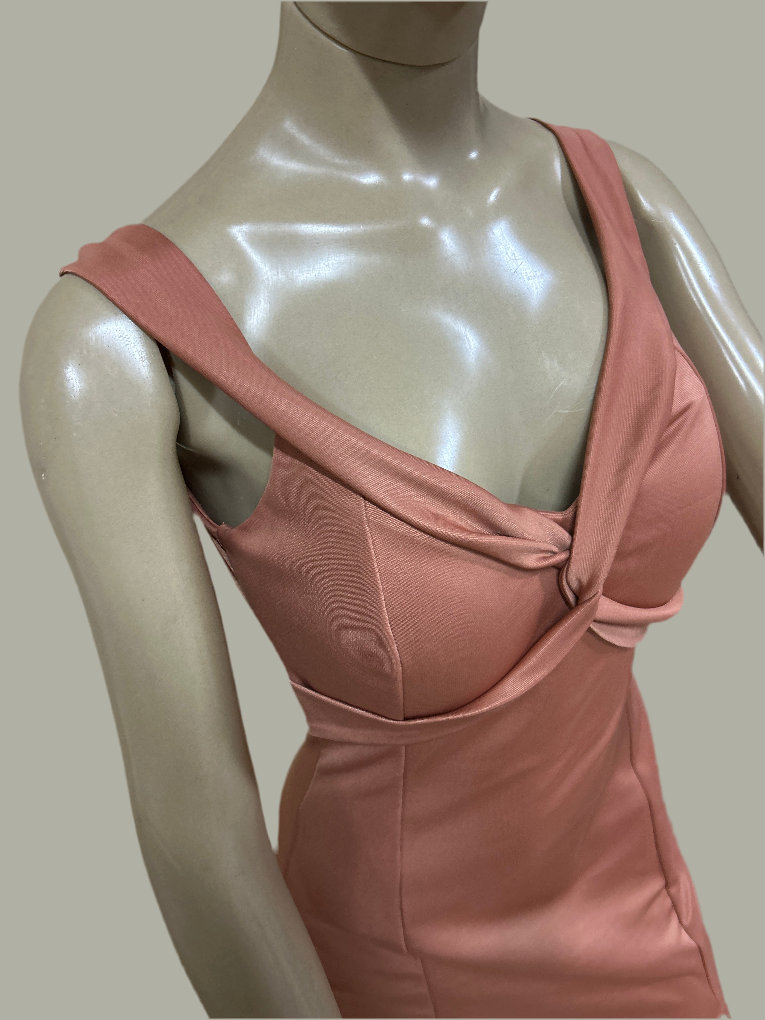 Vestido elegante Mídi