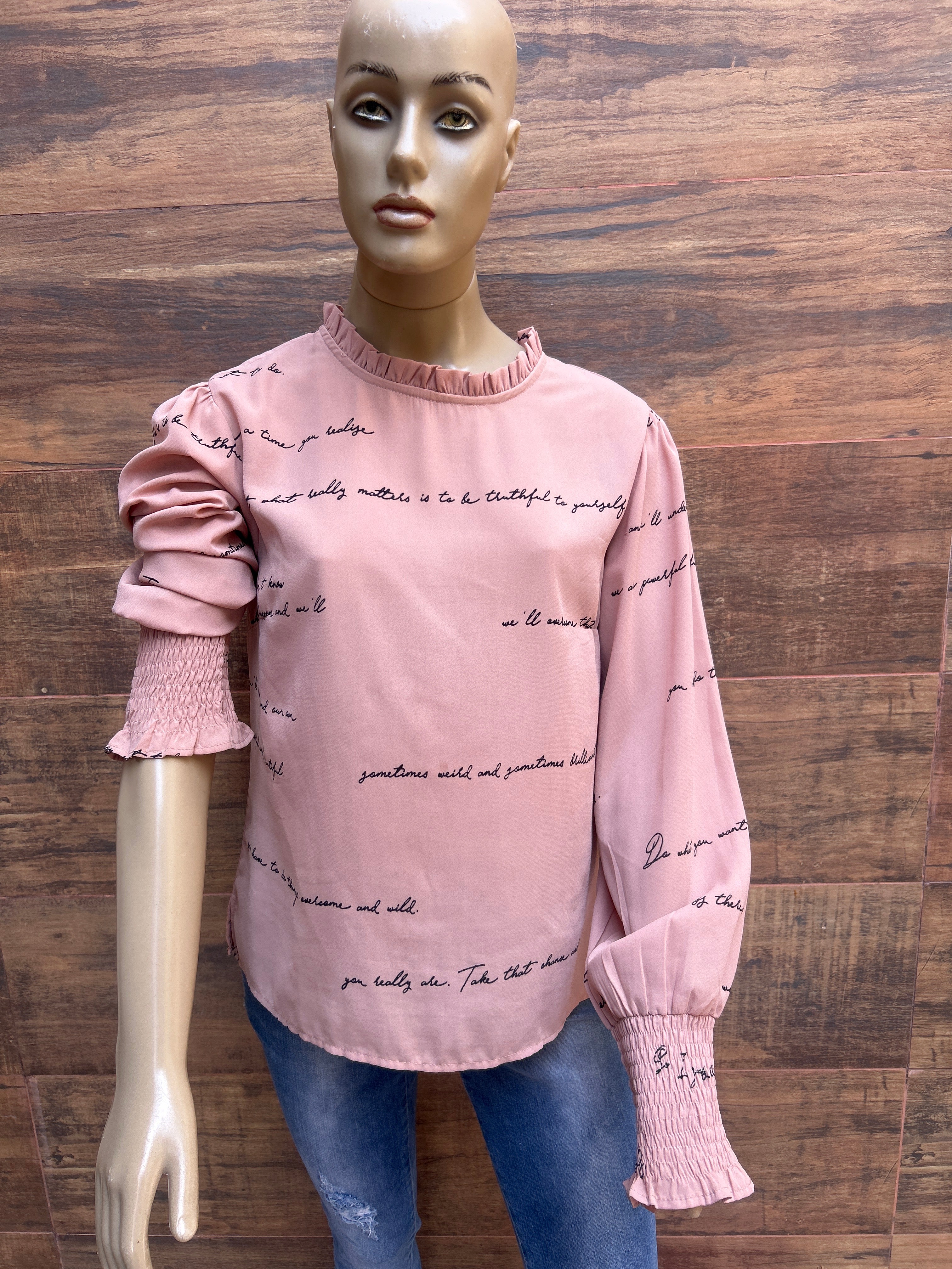 Blusa Manga longa TAM M