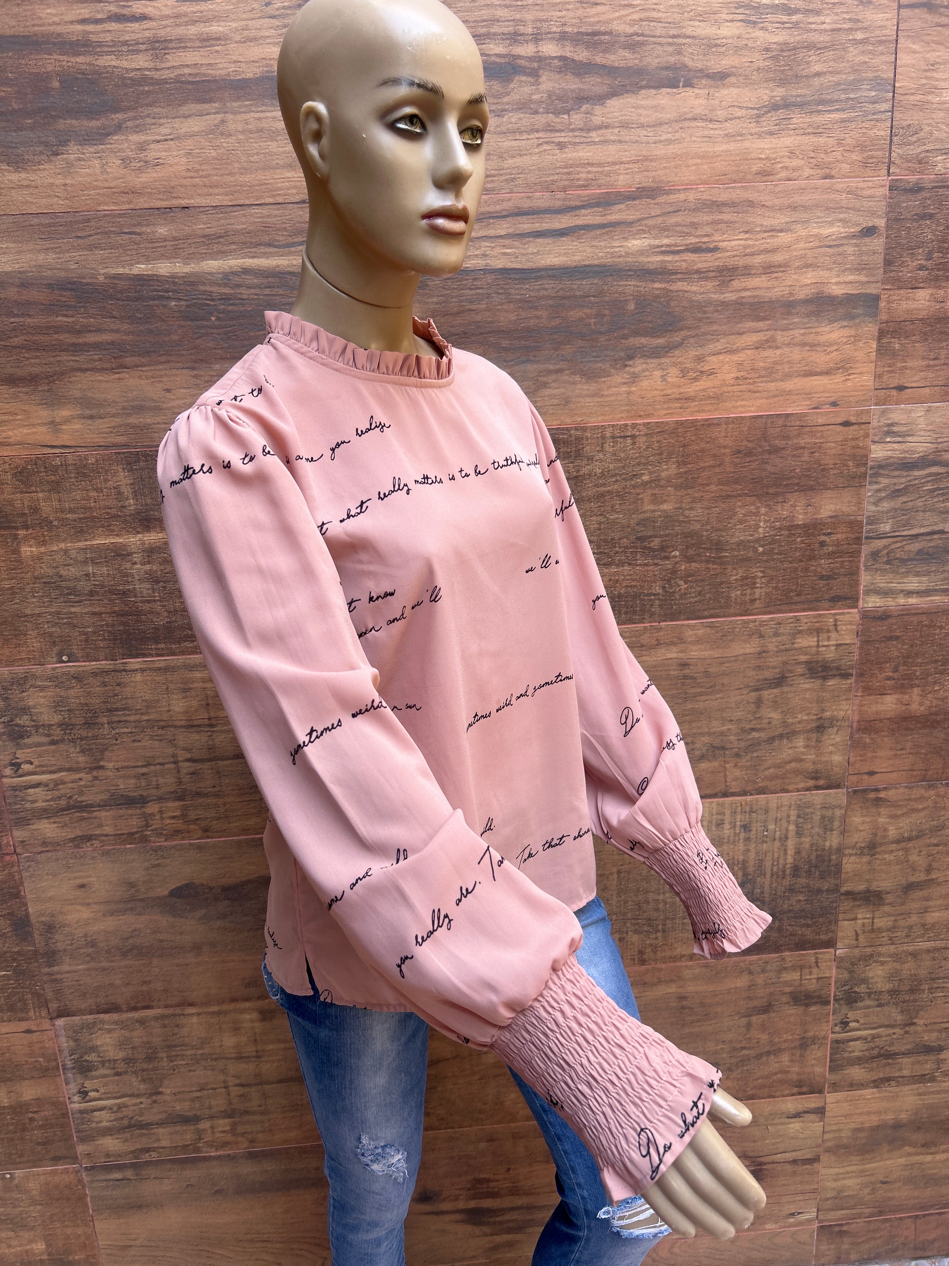 Blusa Manga longa TAM M