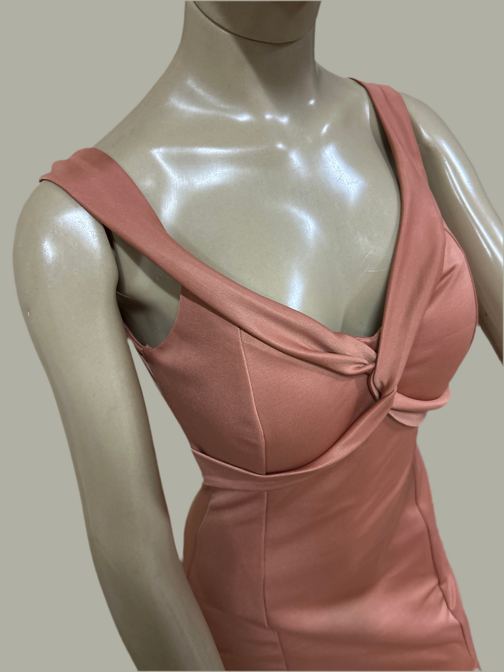 Vestido elegante Mídi
