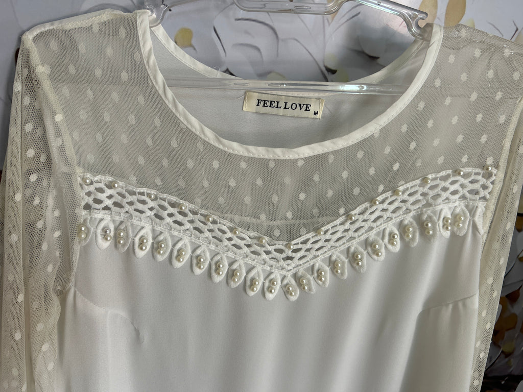 Blusa super estilosa veste M